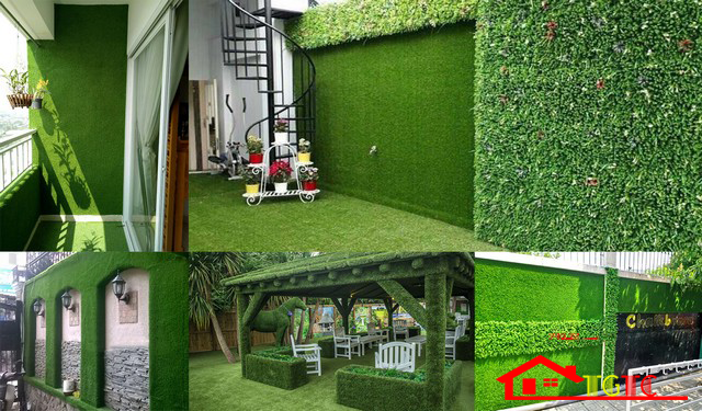 Nhiều dịch vụ kinh doanh, hàng quán tại Sài Gòn chọn thảm cỏ nhân tạo để tạo điểm nhấn