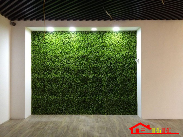 Nên chọn thảm cỏ nhân tạo treo tường có chất lượng cao để sử dụng