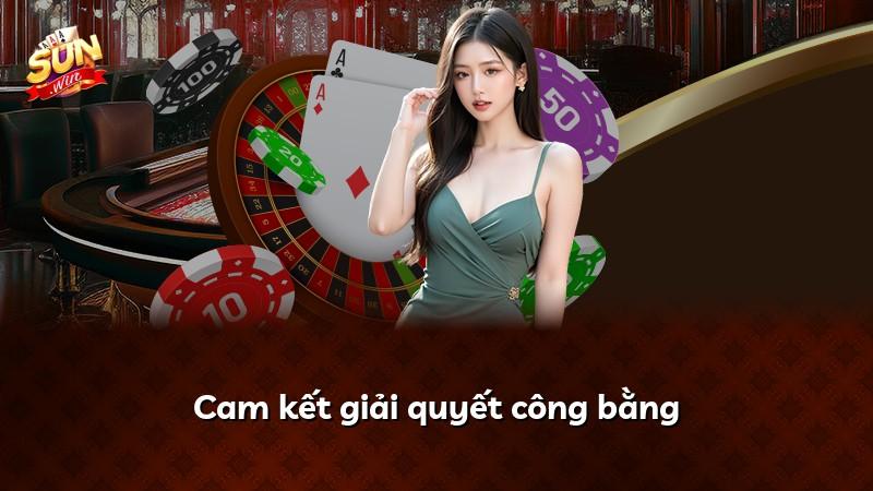 Cam kết giải quyết công bằng