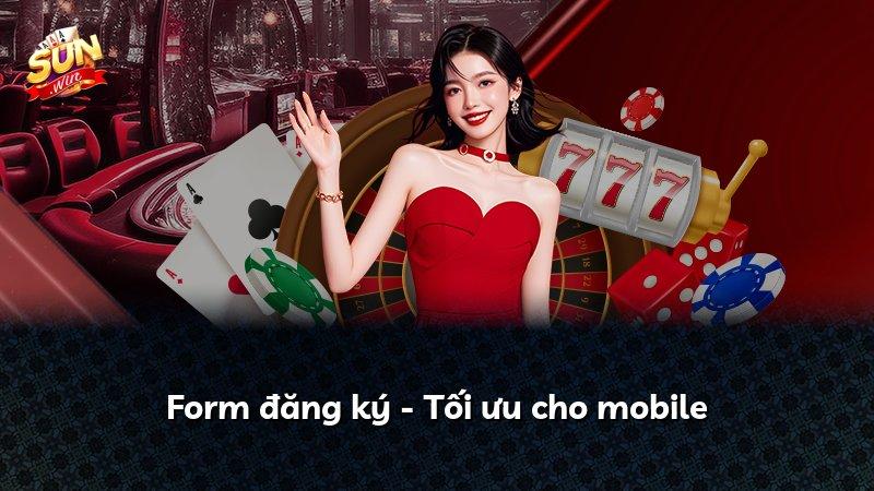 Form đăng ký - Tối ưu cho mobile