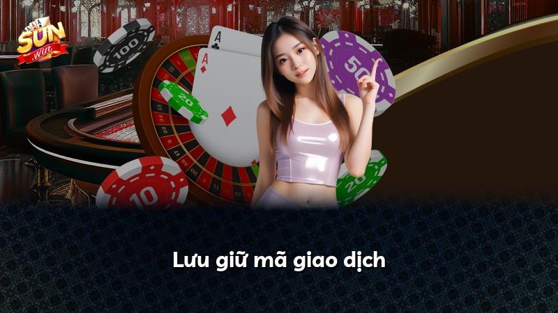 Lưu giữ mã giao dịch